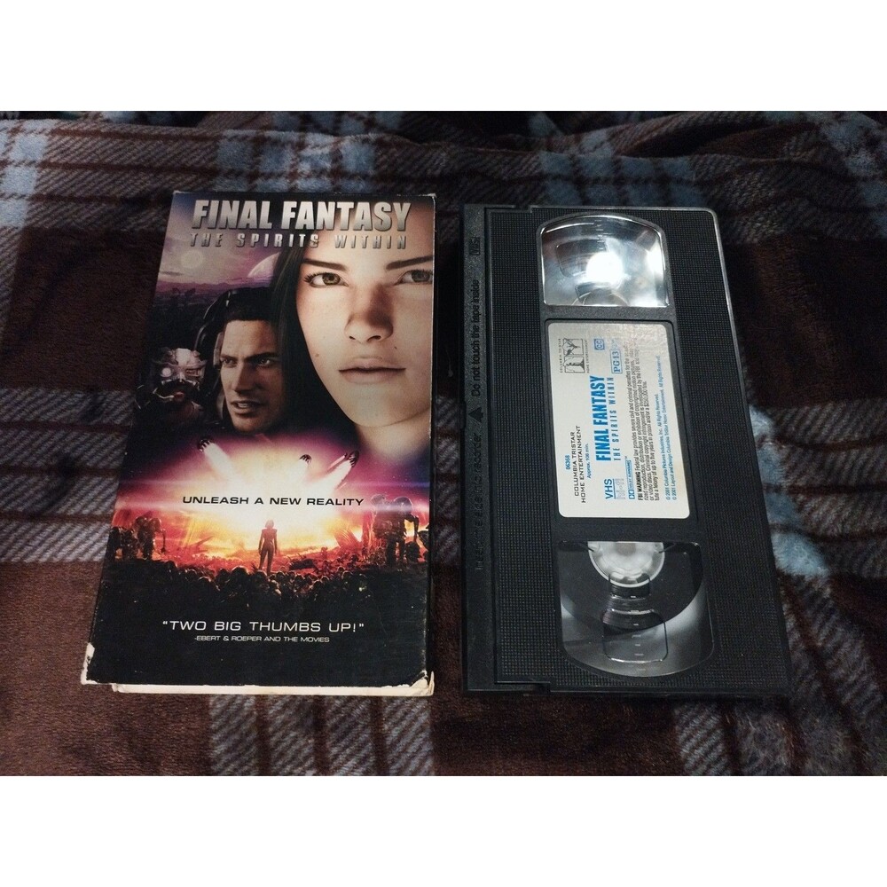 Final Fantasy The Spirits Within Alec Baldwin Steve Buscemi VHS